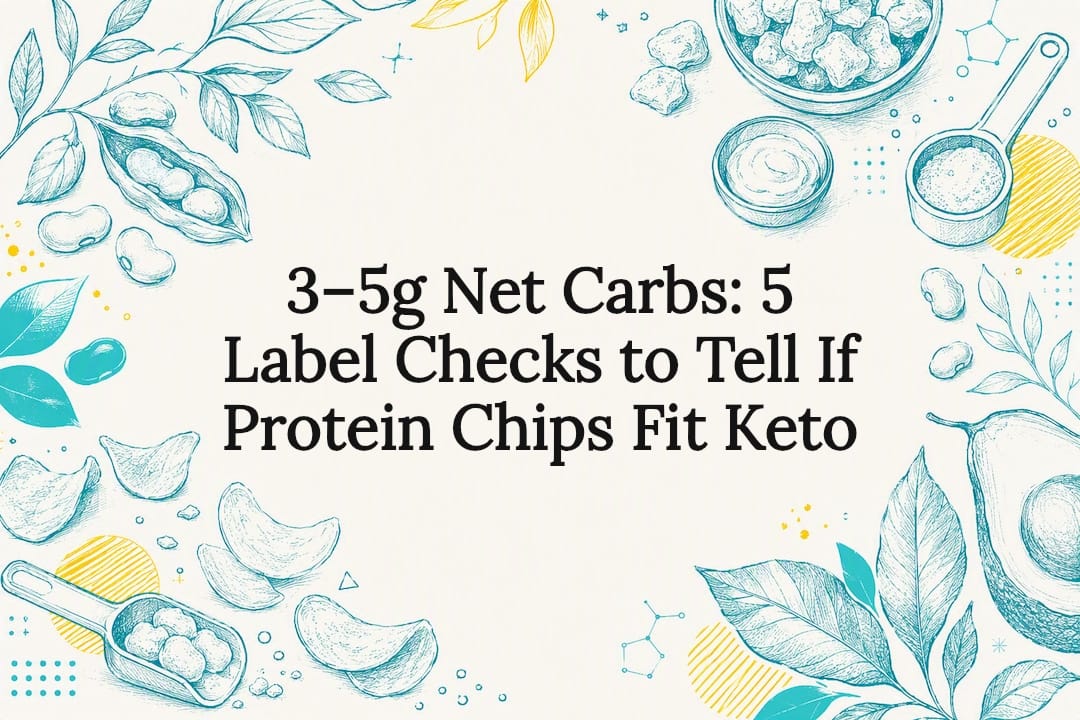 Keto protein chips article title card