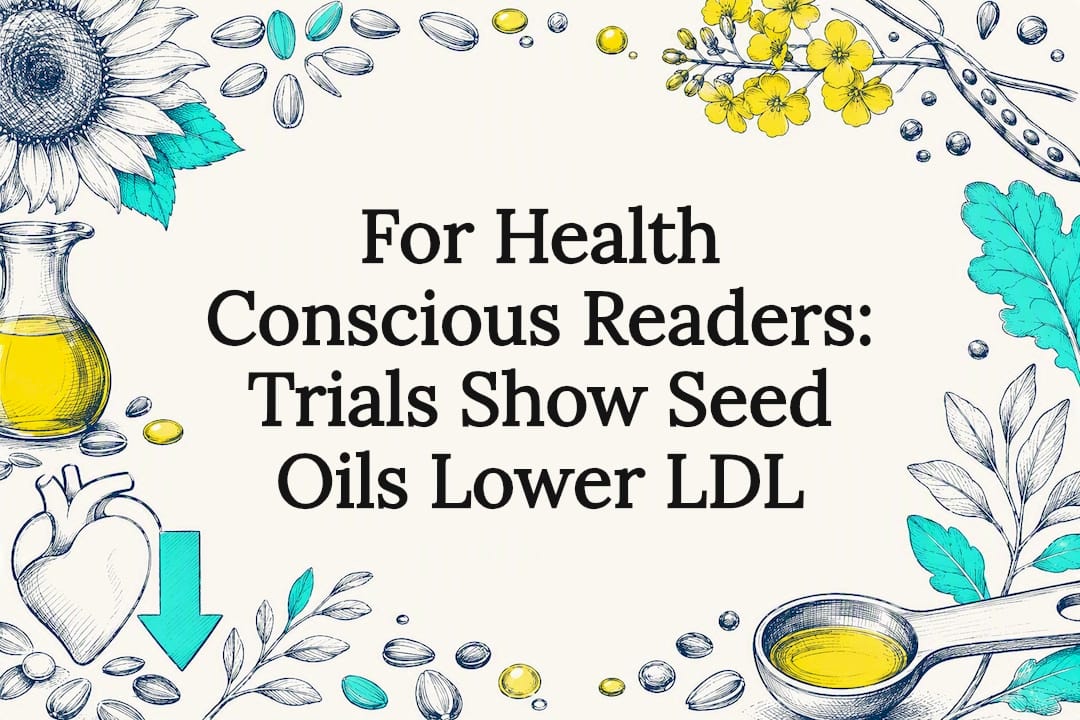 Seed oil and heart health title card