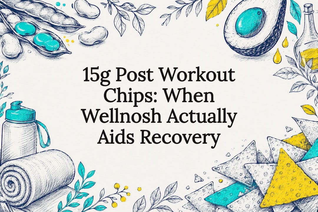 Decorative post-workout protein snack title card