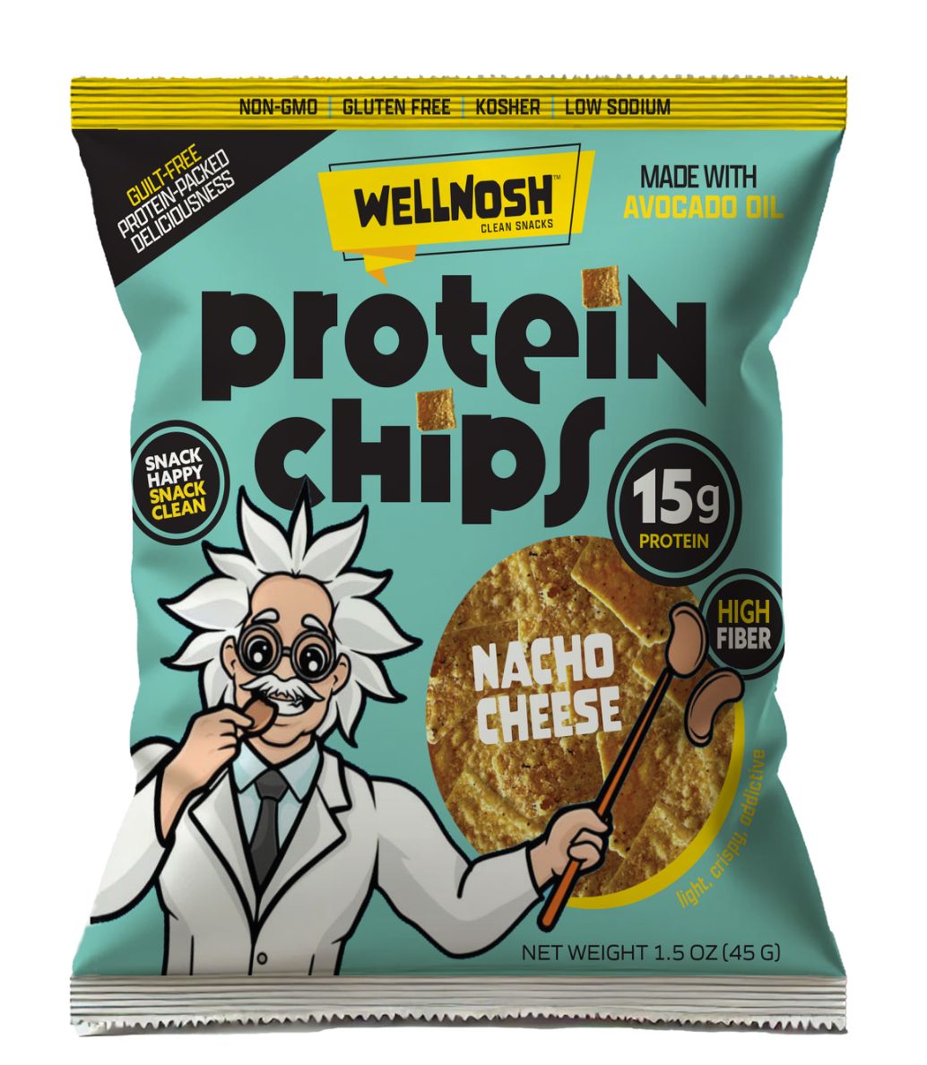 WELLNOSH Nacho Cheese Protein Chips